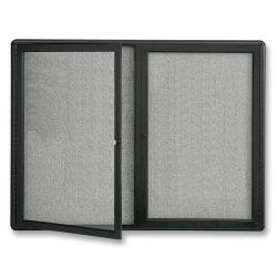 Quartet 36 in x 48 in Fabric Covered Bulletin Board