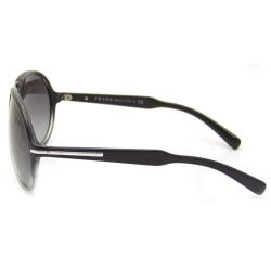 Prada Women's Black-to-Clear Transition Plastic Sunglasses
