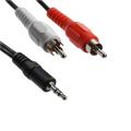 3-foot 3.5mm to Dual RCA Cable