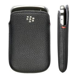 BlackBerry Bold 9900/ 9930 OEM Black Leather Pocket  HDW-38845-001