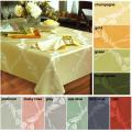 Rose Trellis Jacquard 60x104-inch assorted colors Tablecloth 