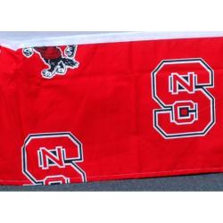 North Carolina State University Wolfpack Bedskirt
