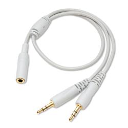 Connectland Lightweight Over-Ear Headset/ Slim In-line Mic AUD63026