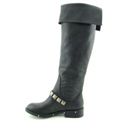 Kensie Girl Women's 'Gianno' Black Knee-High Boots