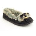 Rocket Dog Women's 'Shimmie' Dark Brown Cozy Knit Slippers