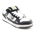 DIESEL Men's 'HK-211-D'5 White/Black Sneakers Shoes