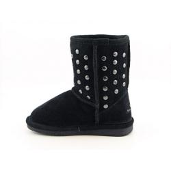 Bearpaw Gisele Girls Black Snow Boots