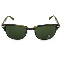 Original Penguin Women's Gunmetal/ Green 'The Highpockets' Sunglasses