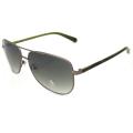 Original Penguin Women's GM Gunmetal 'The Salty' Aviator Sunglasses