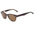 Original Penguin Women's Burgundy 'The Doyle Sun' Plastic Sunglasses