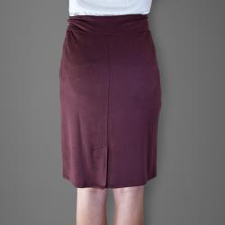 AtoZ Women's Fitted Skirt