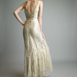 Issue New York Women's Beige Sleeveless Cocktail Dress