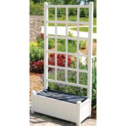 EarthBox Garden Veneer (White)
