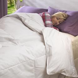 Luxury-size All Seasons 300 Thread Count Down Comforter