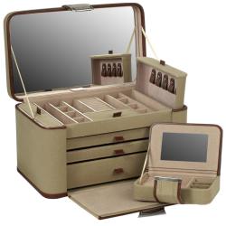 British Safari Extra Large Jewelry Case