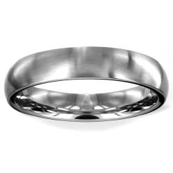 Stainless Steel Brushed Finish Wedding Band