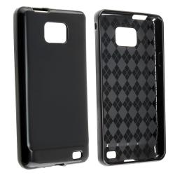 Black TPU Rubber Skin Case for Samsung Galaxy S2 Attain i777 AT&T