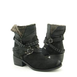 Bronx Women's Black 'Stee rike' Boots