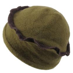 Journee Collection Women's Rosette Accent Wool Beanie