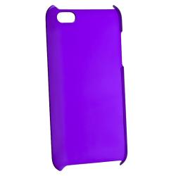 Clear Purple Snap-on Slim-fit Case for Apple iPod Touch Generation 4