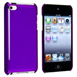 Clear Purple Snap-on Slim-fit Case for Apple iPod Touch Generation 4