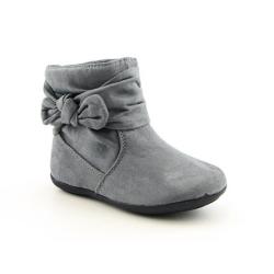 Rampage Toddler Girls Tiffany Gray Boots (Size 12)