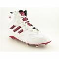 Adidas Men's White/ Bordeaux 'Team D Hi Promo' Football Cleats (Size 15)
