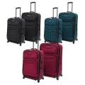 U.S. Traveler Lightweight 2-piece Spinner Checked Luggage Set