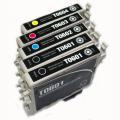 Epson T060 Black/ Color Ink Cartridges (Remanufactured) (Pack of 5)
