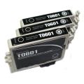 Epson T060120 Black Ink Cartridges (Remanufactured ) (Pack of 3)
