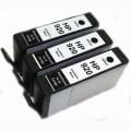 HP 920 Black Ink Cartridges (Remanufactured) (Pack of 3)