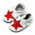 Red Star Soft Sole Leather Baby Shoes