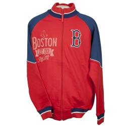 Boston Red Sox Full Zip Cotton Track Jacket