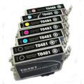 Epson T048 Black/ Color Ink Cartridge (Remanufactured) (Pack of 7)