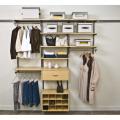 freedomRail 6-foot Maple Wood Closet Kit