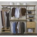 freedomRail 8-Foot Maple Wood Closet Kit
