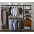 freedomRail 8-foot Cherry Wood Closet Kit