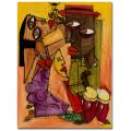 Dieguez 'Tu Miranda' Canvas Art