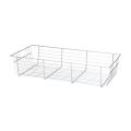 freedomRail 6-Inch Gliding Chrome Basket