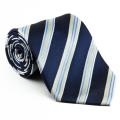 Platinum Ties Men's 'Blue Mirror' Necktie