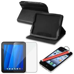 Leather Case/ Anti-glare Screen Protector/ Stylus for HP TouchPad
