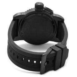 Invicta Men's 'Invicta II' Black Polyurethane Watch
