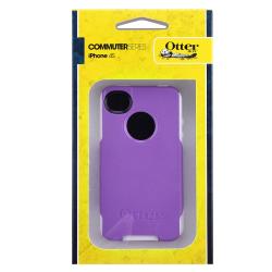 Otter Box Apple iPhone 4/ 4S OEM Purple/ White Commuter Case