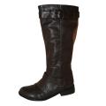 Bucco Women's Mid-Calf Black Riding Boots