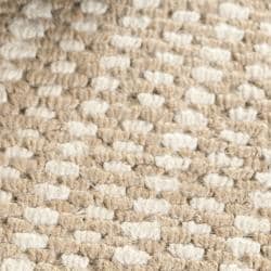 Handwoven Natural Fiber Loop Jute Beige Rug (8' x 10')