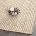 Handwoven Natural Fiber Loop Jute Beige Rug (8' x 10')