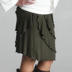 Lilac Clothing Women's Maternity Ruffle Skirt