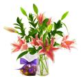 Sweets in Bloom 'Spring Lilies' Gift Bouquet