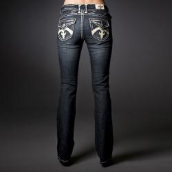 Laguna Beach Jean Company Women's Vintage Wash Denim Jeans