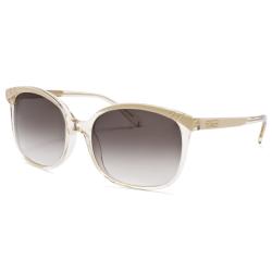 Chloe Women's 'Belladone' Beige Transparent Fashion Sunglasses 
